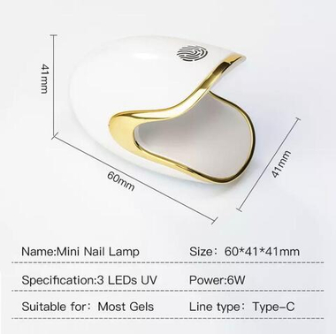 Nail Lamp Q6 мини лампа