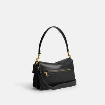 COACH СУМКА ЧЕРЕЗ ПЛЕЧО TABBY CHAIN, ЧЕРНЫЙ
