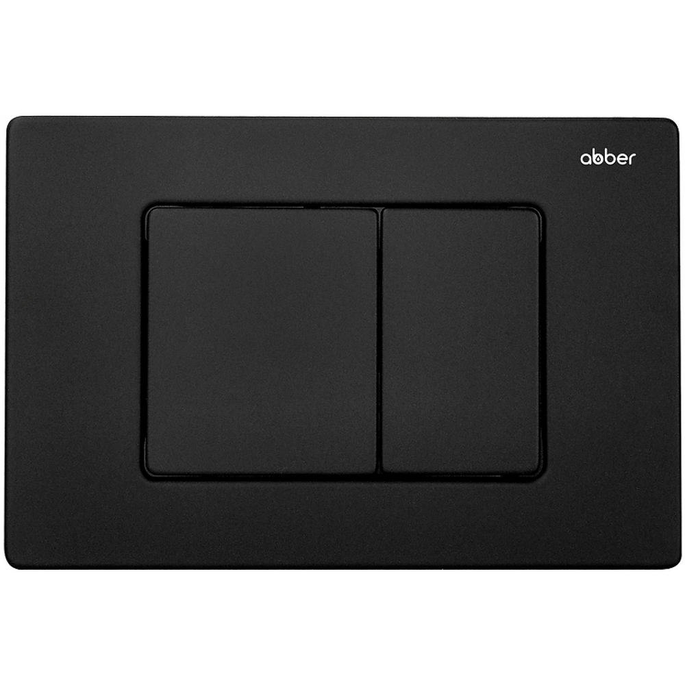 Комплект унитаза с инсталляцией Abber Bequem AC1100MB-AC0105-AC0120MB с сиденьем Микролифт и Черной матовой клавишей смыва