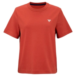 Женская теннисная футболка Tecnifibre Graphic - terracota