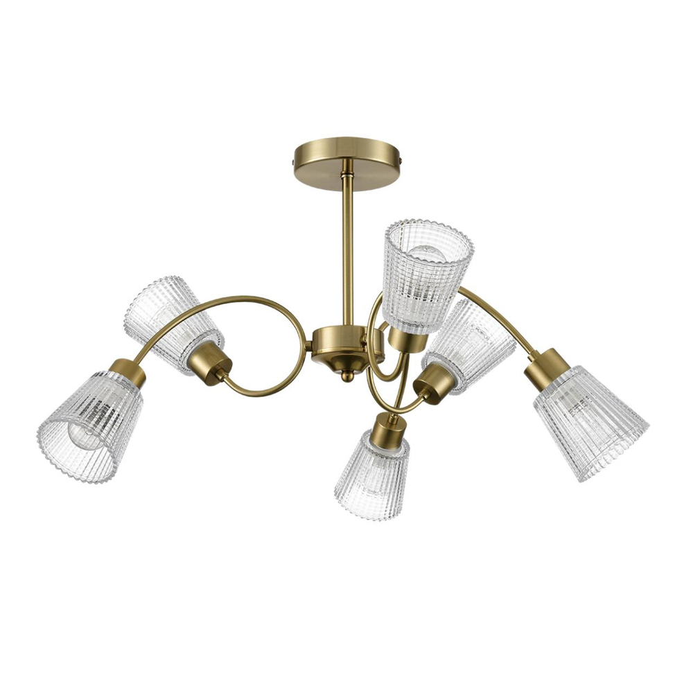 8154/6C Светильник COMFI Е14 6*40Вт 220В