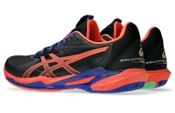 Мужские кроссовки для Padel Asics Solution Speed FF 3 Padel - black/vivid coral
