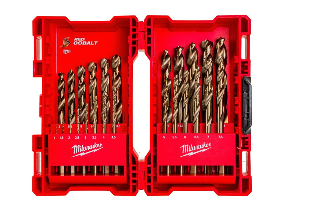 Набор сверл по металлу HSS-G Co 25 шт. Milwaukee 4932352471