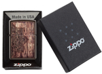 Зажигалка "Мандала" Brown Matte ZIPPO 49184