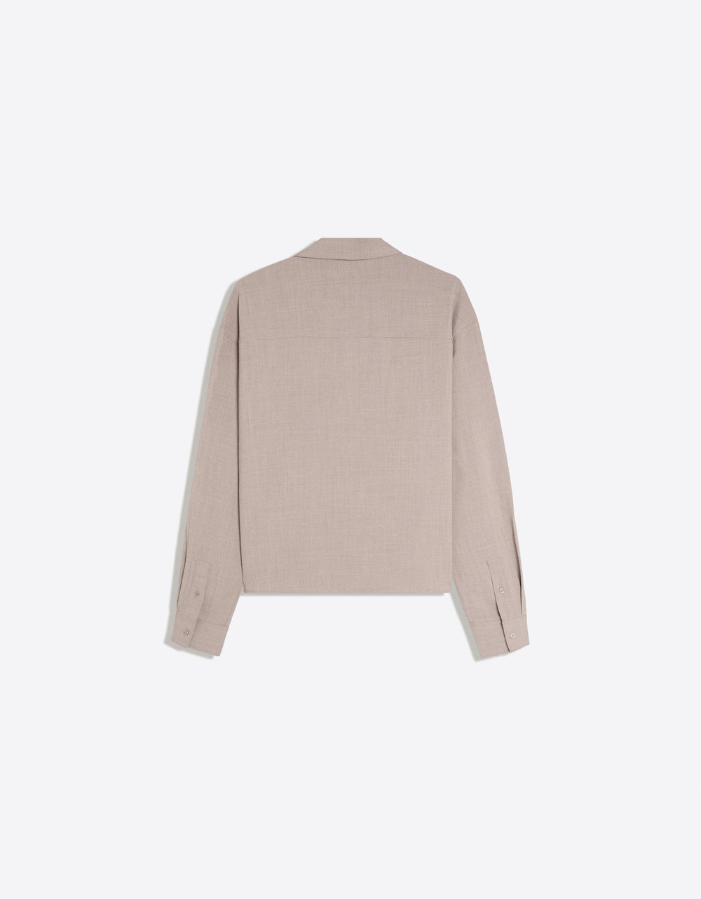 Мужская рубашка boxy fit с длинным рукавом, арт. 3589/710 - BERSHKA