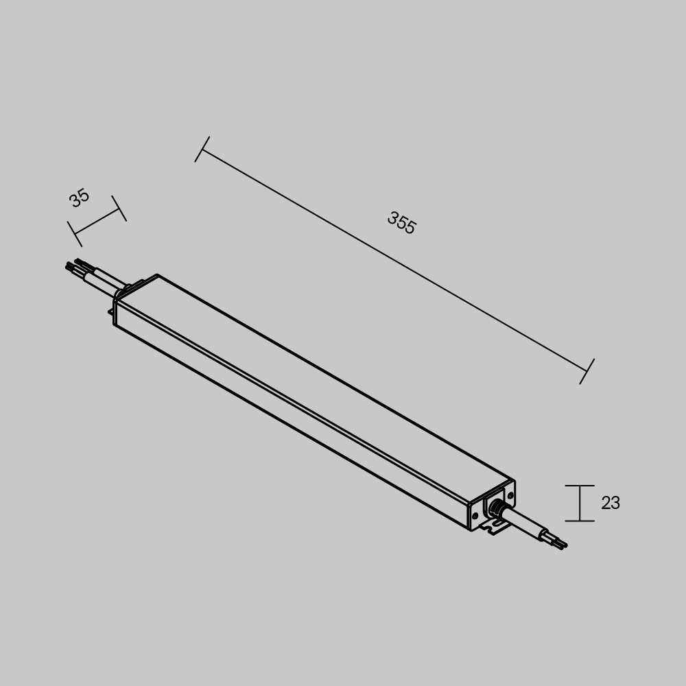 Источник напряжения Maytoni PSL023 48В 250Вт IP 67 832006