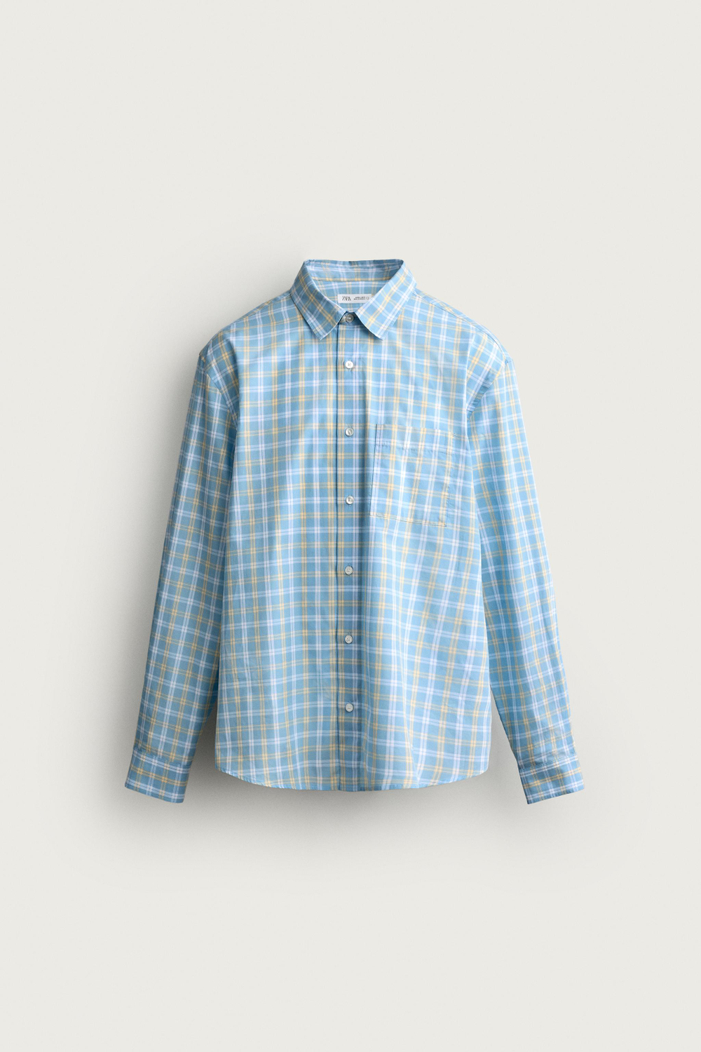 РУБАШКА REGULAR FIT В КЛЕТКУ — ZARA · 3759/149