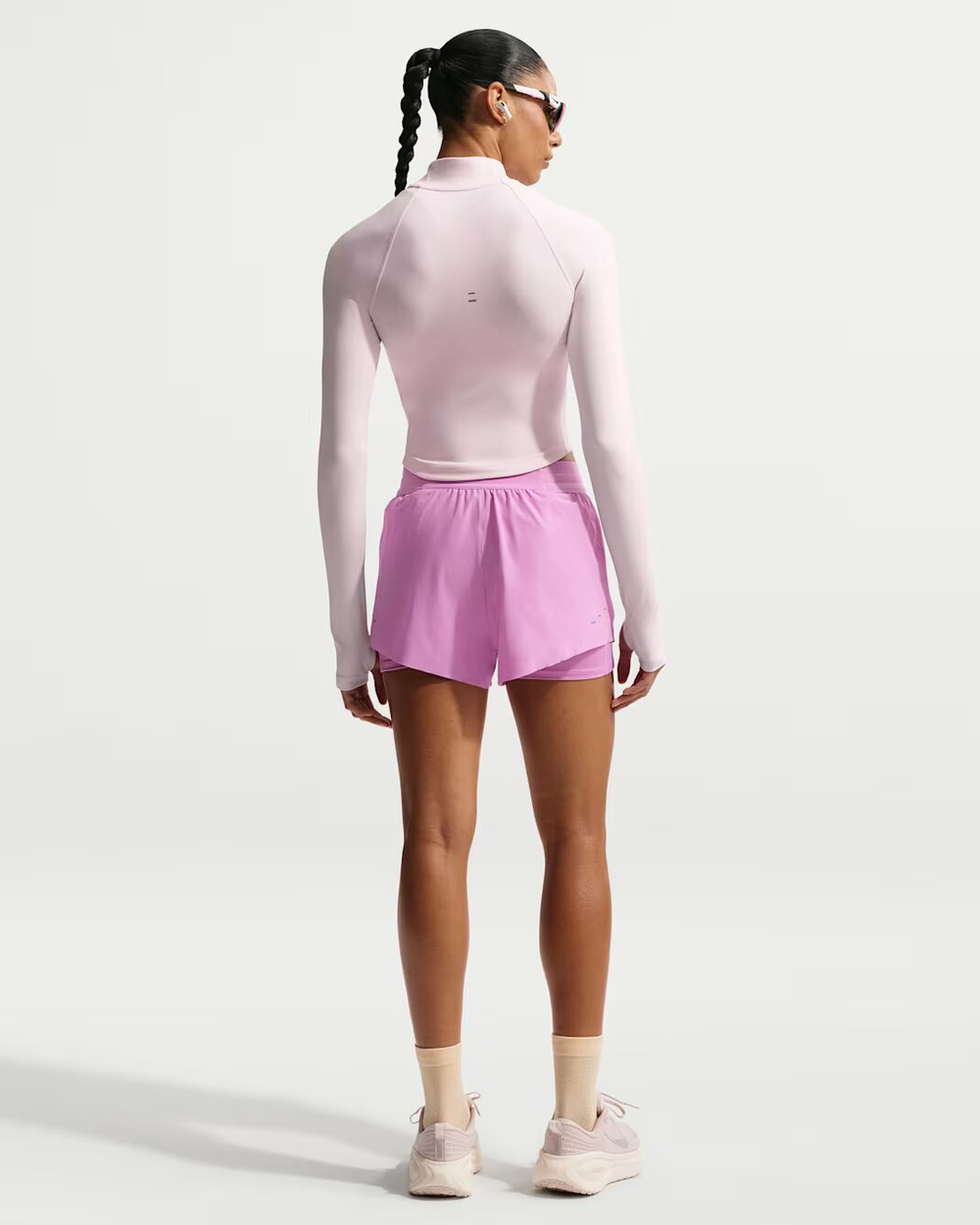 Nike Swift Dri-FIT Normal Belli 2-в-1 Женские шорты для бега - NIKE