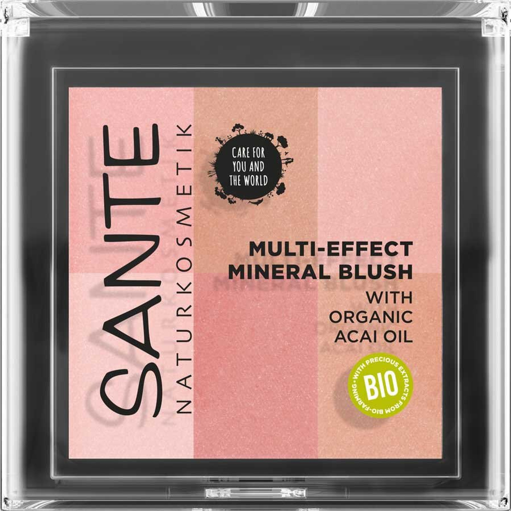Минеральные румяна Multi-Effect Mineral Blush 01 Coral Sante, 8 гр