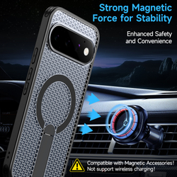 Прозрачный чехол Mesh Pro Magnetic Case для Google Pixel 11 Pro XL