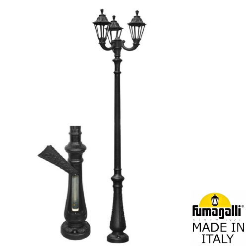 Парковый фонарь Fumagalli RUT E26.202.R30.AXF1R