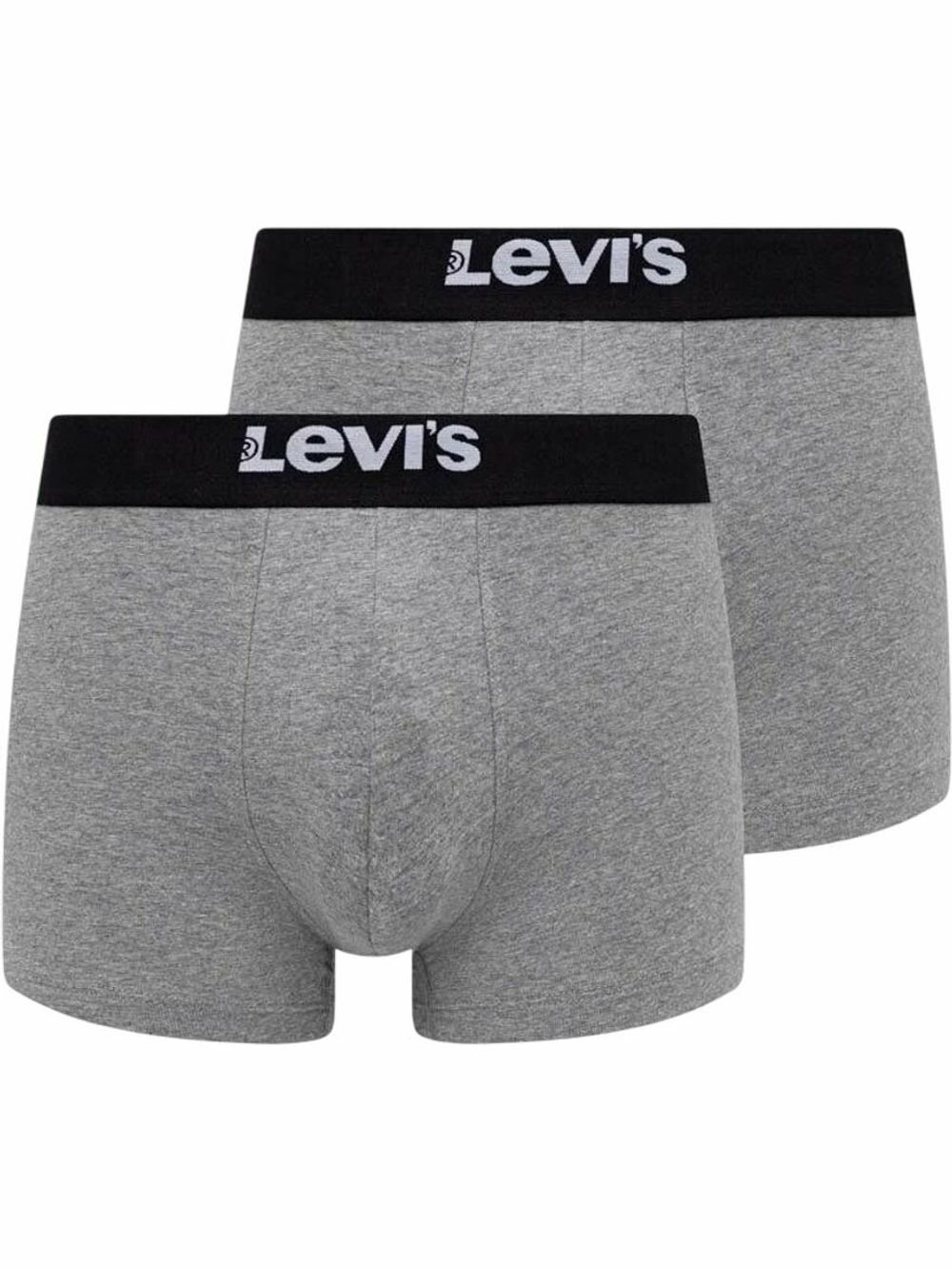 Трусы мужские ( набор 2 шт. ) LEVI'S SOLID BASIC TRUNK ORGANIC CO 2P