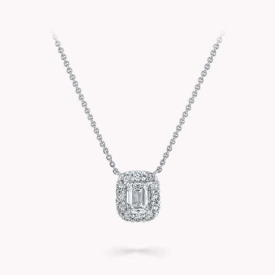 Подвеска Graff Icon Emerald Cut Diamond Pendant