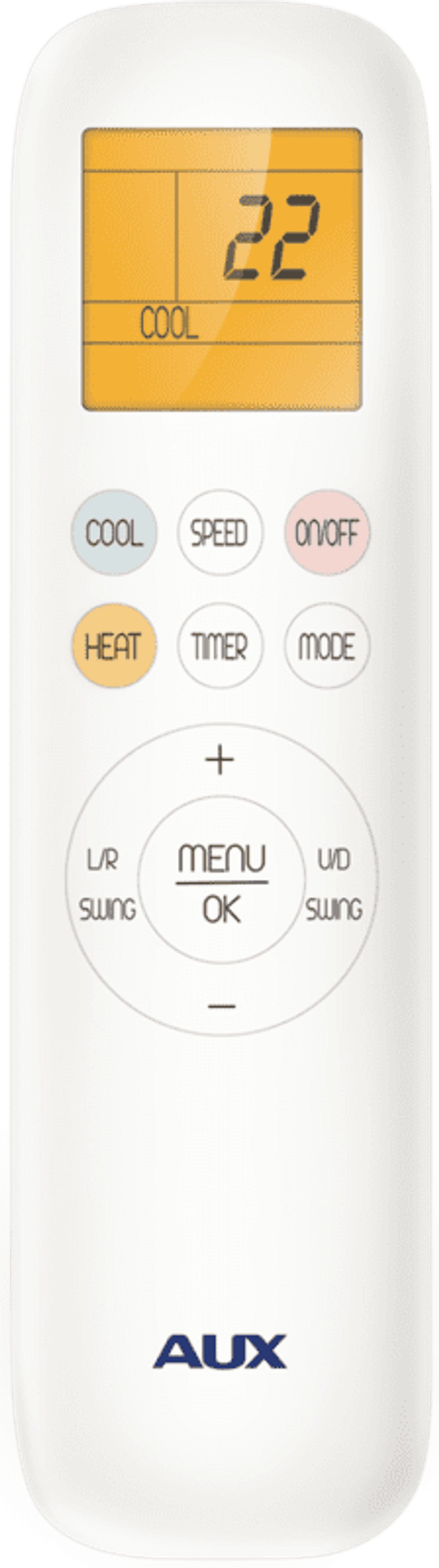 Внутренний настенный блок мульти-сплит системы AUX, FREE MATCH Inverter, AMWM-H12/4R2(J)