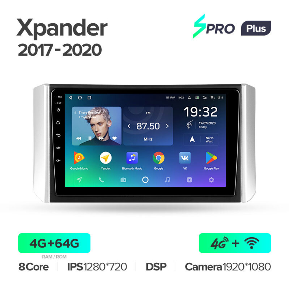 Teyes SPRO Plus 9" для Mitsubishi Xpander 2017-2020