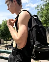 Черный рюкзак 