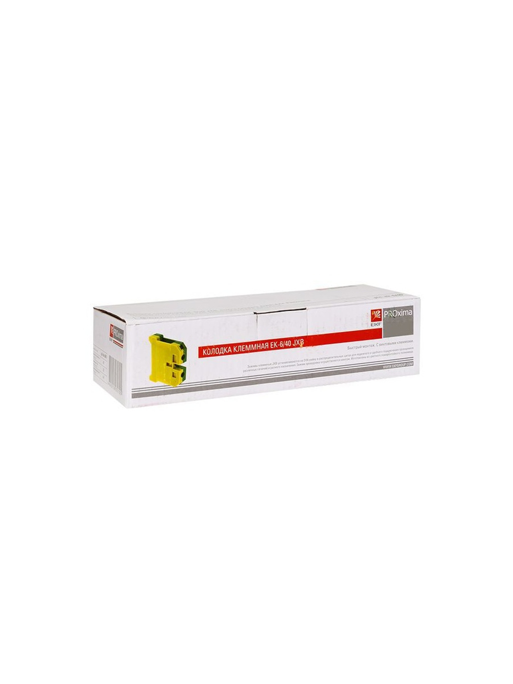 Колодка клеммная EK-4/32 JXB земля EKF plc-ek-4/32