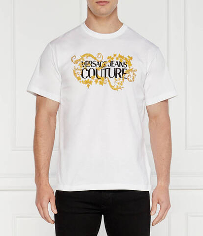 Футболка Versace Jeans Couture - белый(77GAHE05CJ00E)