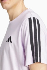 Футболка adidas 3-Stripes Tee - фиолетовый