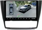 Магнитола для BMW 1-серии E81, E82, E87 2006-2012 (без штатного монитора, климат) - Teyes CC3-2K-360 на Android 10, Быстрая, 2K QLED, CarPlay, 4G SIM-слот, 4 камеры в комплекте