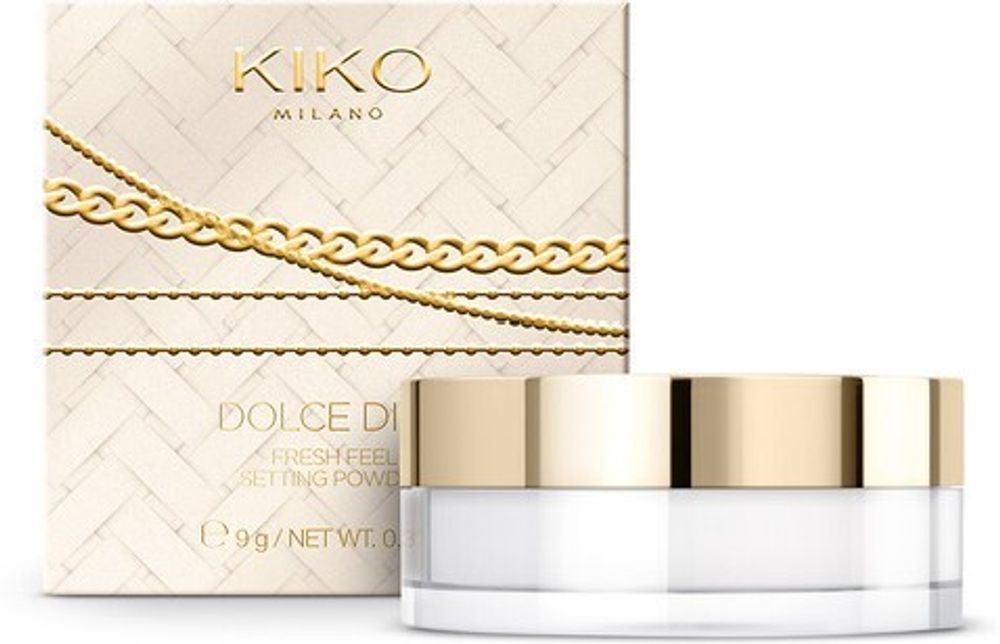 Рассыпчатая пудра KIKO Milano Dolce Diva Fresh Feel Setting Powder