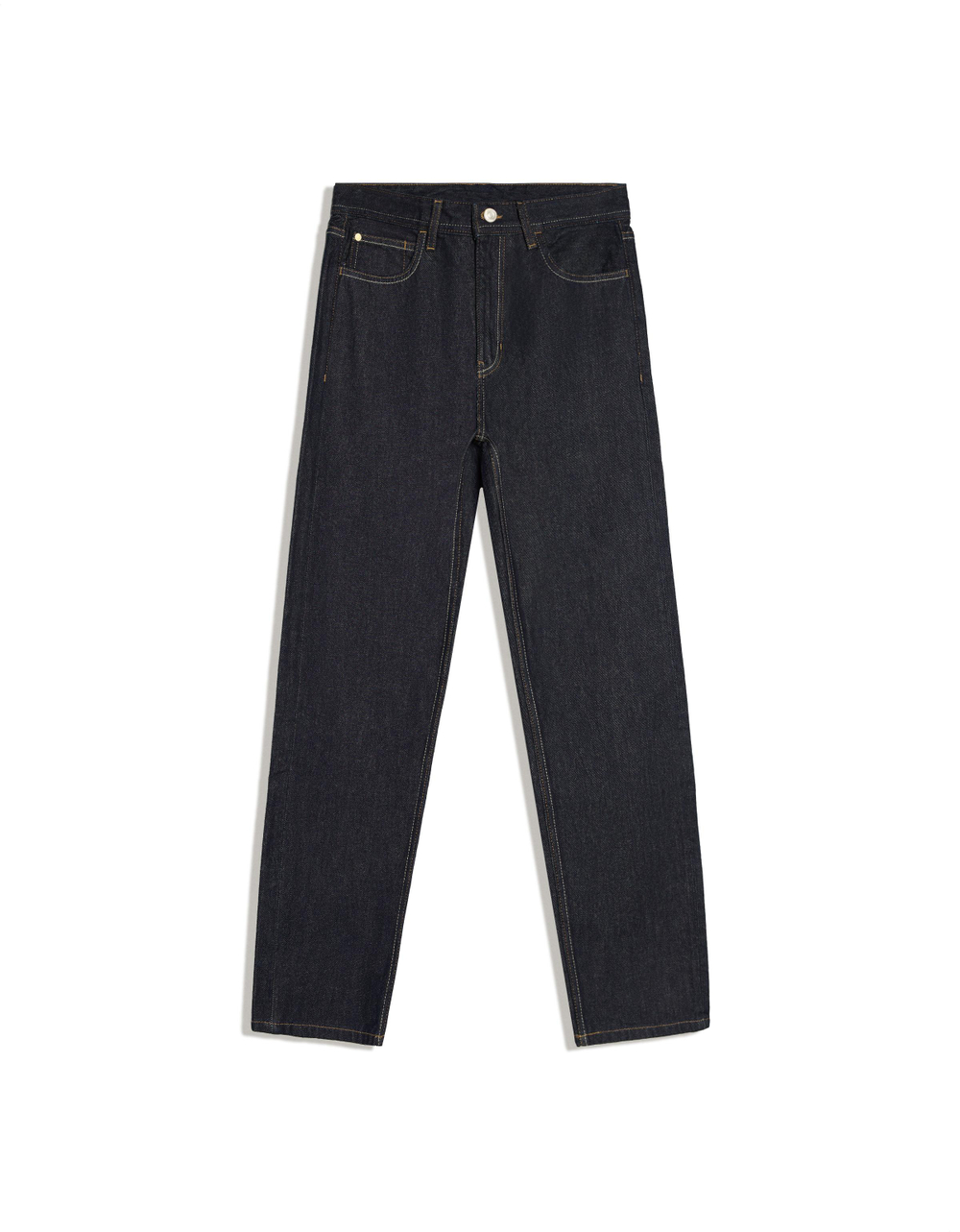 Мужские прямые джинсы straight fit - BERSHKA
