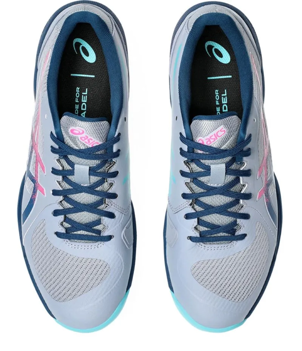 Мужские кроссовки для Padel Asics Solution Swift FF 2 Padel - grey blue/mako blue
