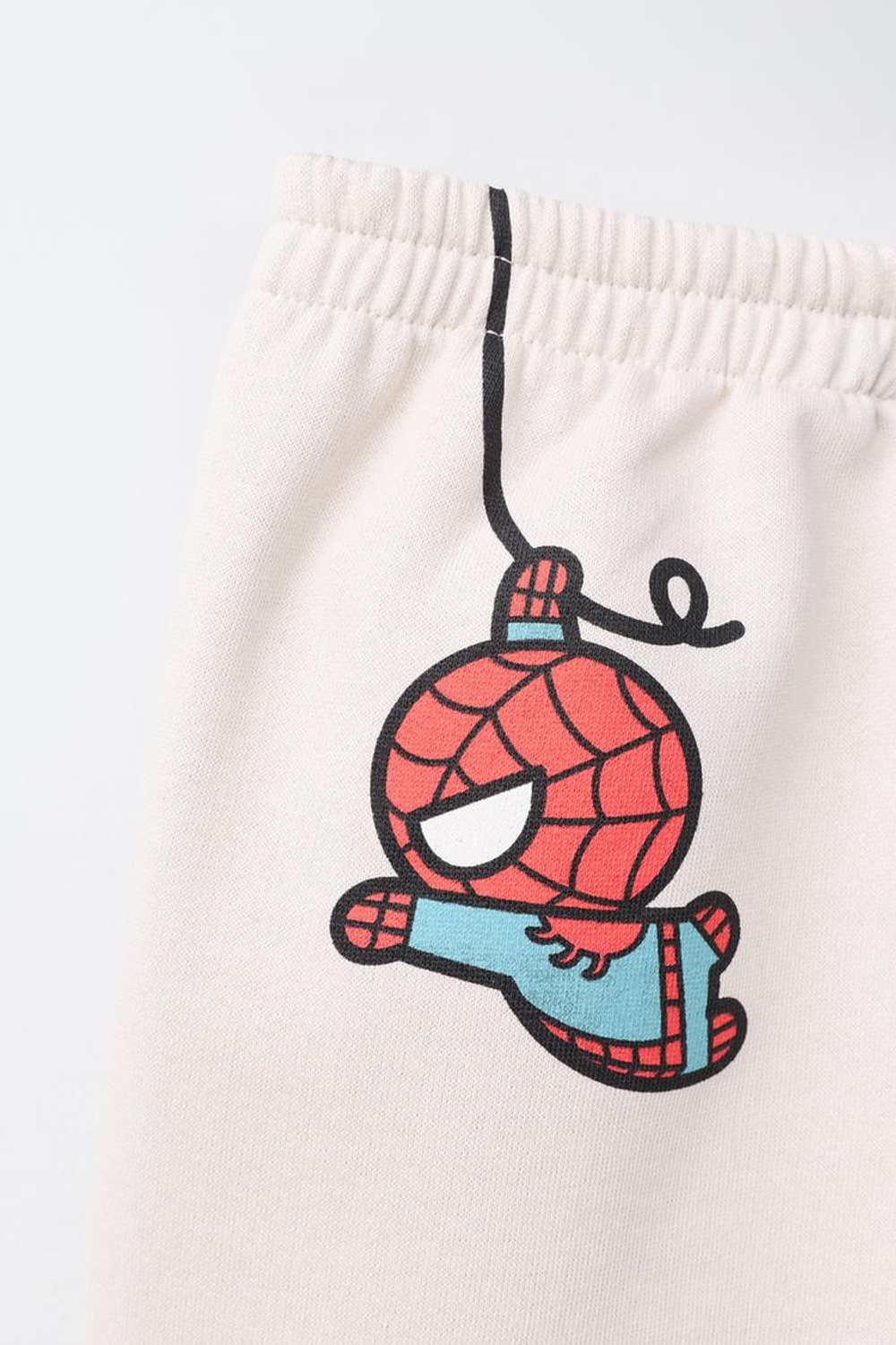 ZARA БРЮКИ-ДЖОГГЕРЫ С ПРИНТОМ SPIDER-MAN © MARVEL, ЦВЕТ ЛЬДА