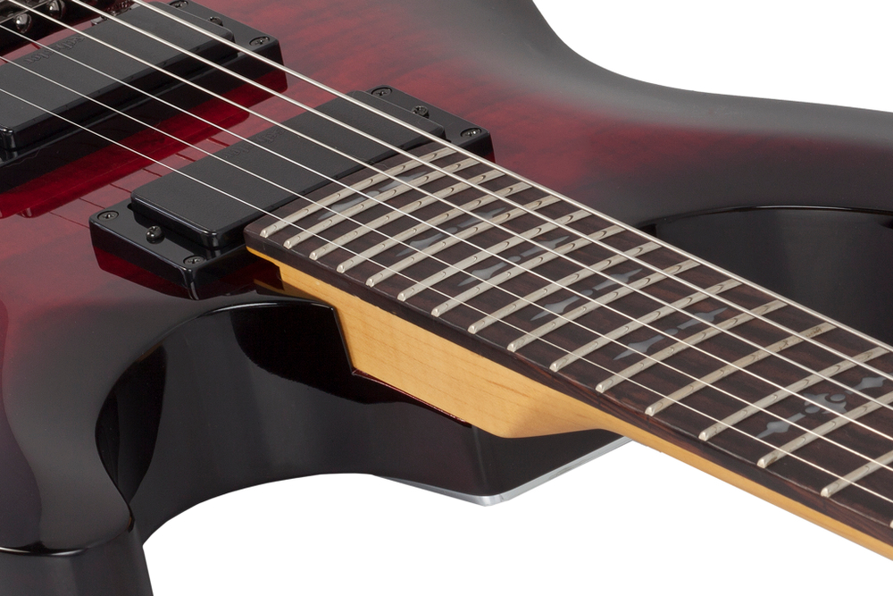 Schecter DEMON-6 CRIMSON RED BURST