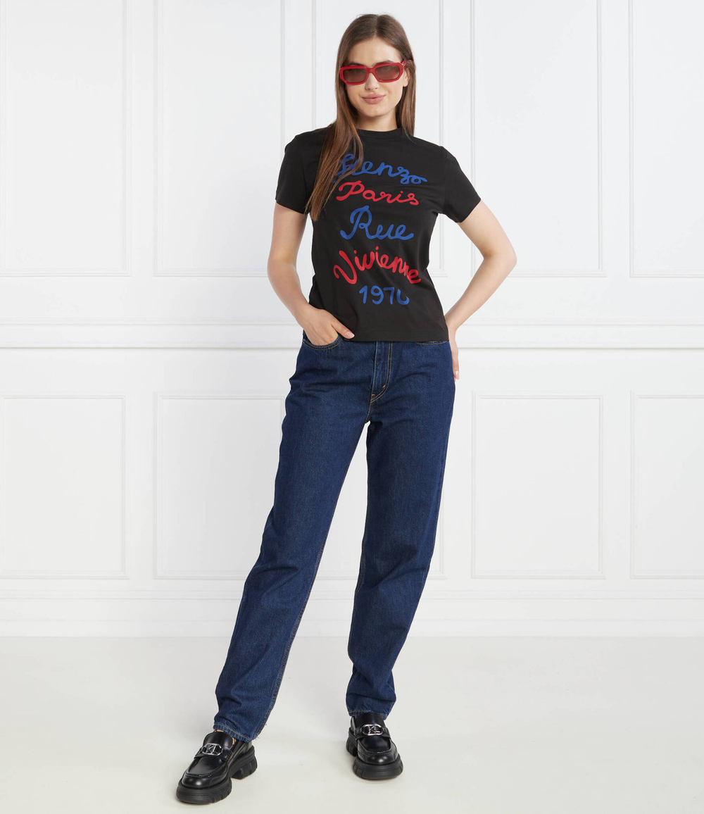 Футболка Kenzo - черный(FD62TS0684SO)