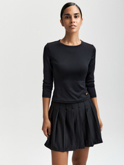 Юбка плиссе High-grade,Total Black