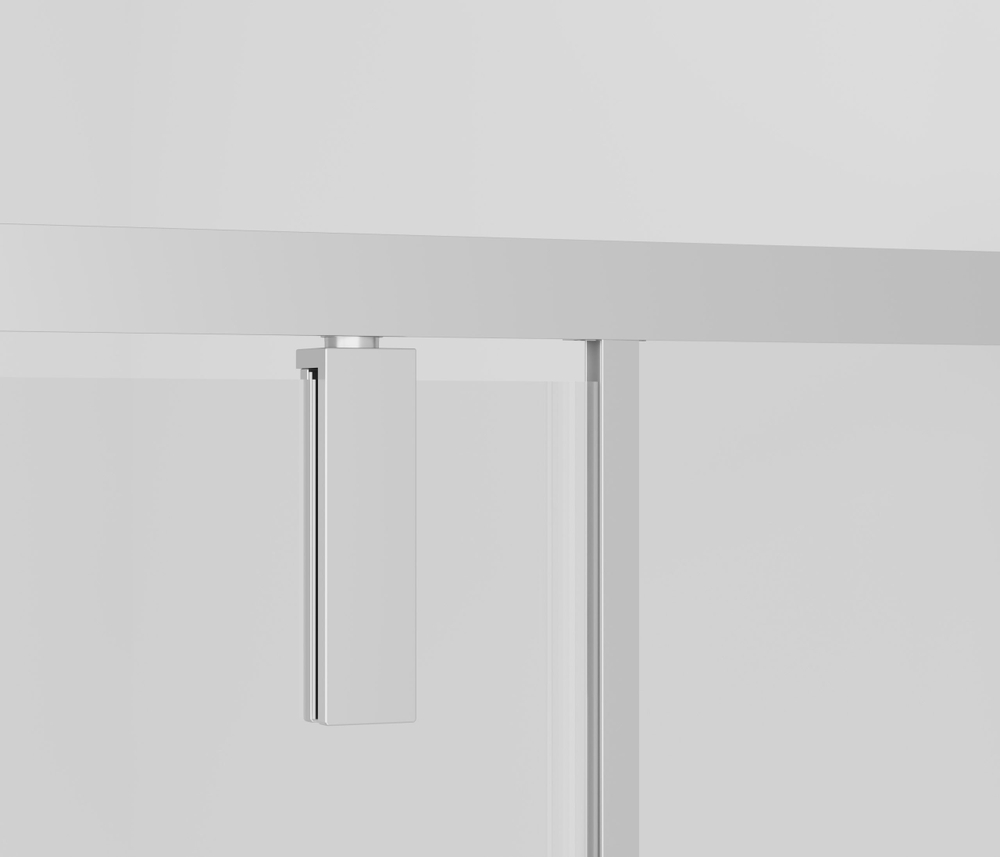 Душевой уголок Vincea Слим-Н (Slim-N) VSR-4SNP1012CLB, 1200*1000, черный, стекло прозрачное