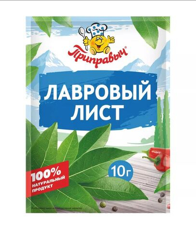 Приправа Лавровый лист Приправыч, 10 гр