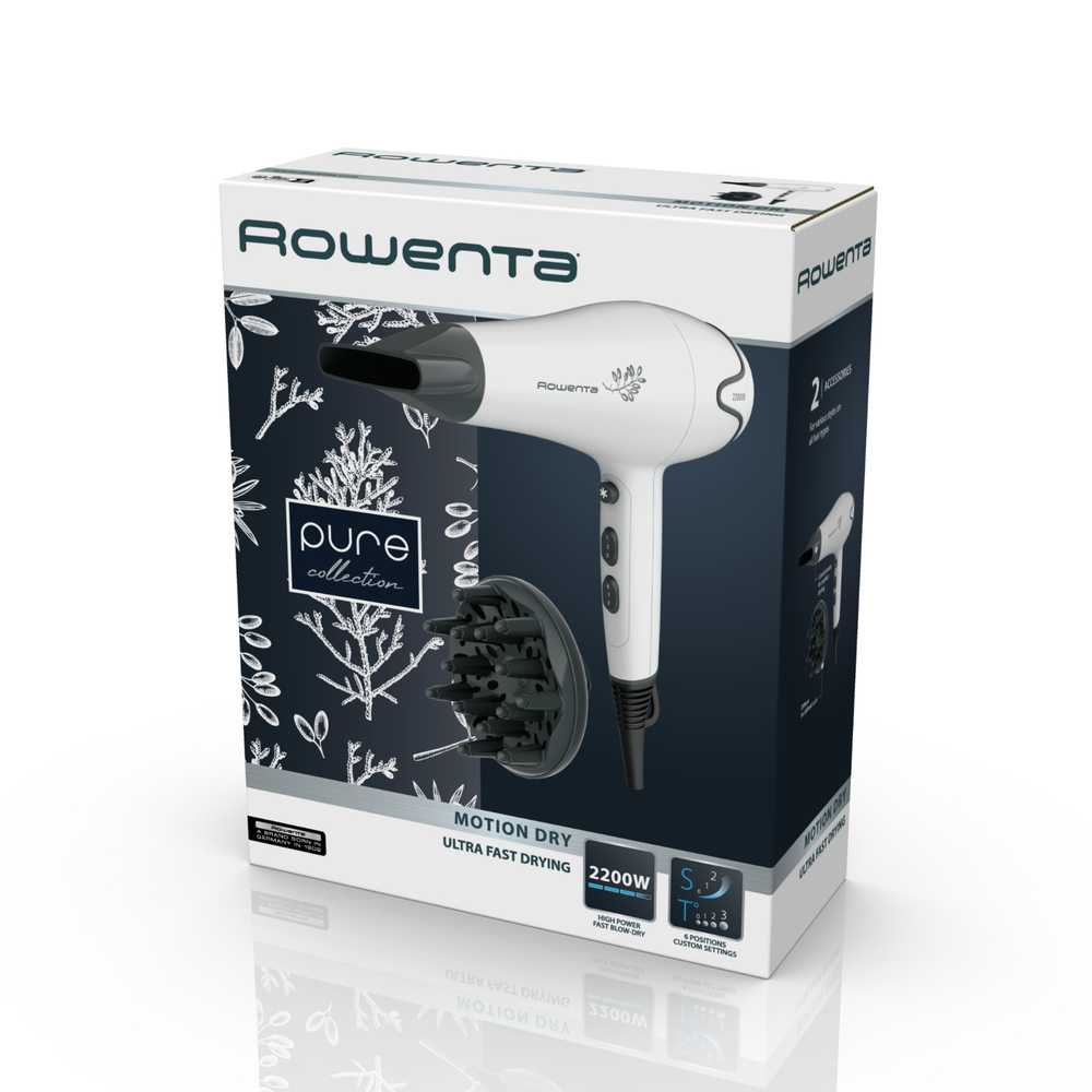 Фен Rowenta Pure Collection Motion Dry CV5708F0