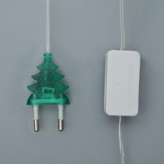 Гирлянда "Бахрома", 1.8 х 0.5 м, "Звёзды" 4 см