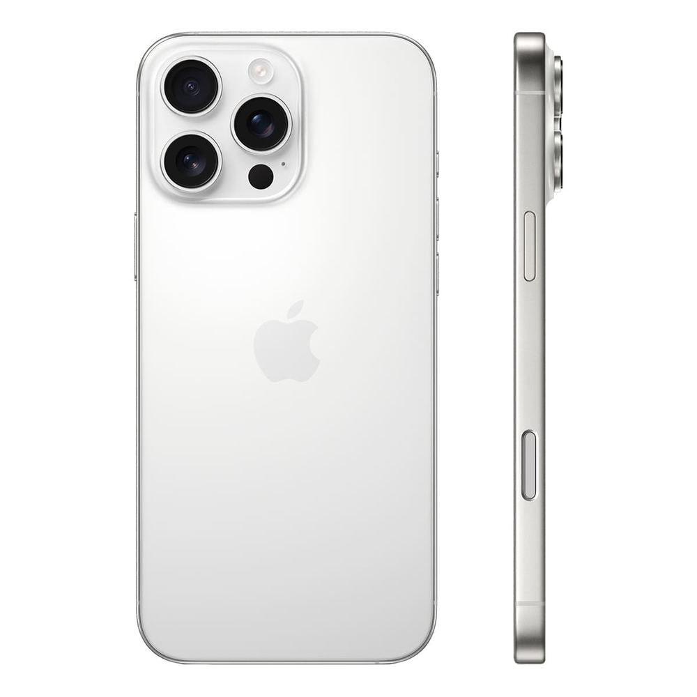 iPhone 16 Pro Max 1Tb eSIM+SIM White Titanium, титановый белый