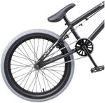 Велосипед BMX TechTeam Mack (2020) черный/белый 21" (требует финальной сборки)