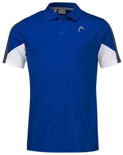Мужское теннисное поло Head Club 22 Tech Polo Shirt M - royal