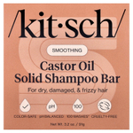 Kitsch, питательный твердый шампунь, касторовое масло, сладкая амбра и ши, 91 г (3,2 унции)