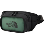 THE NORTH FACE 2L Fanny Pack Outdoor Bag Leather Gray Green Unisex