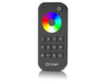 Пульт дистанционного управления RGB+W,  4 канала,  зона охвата 30 метров,  цвет черный