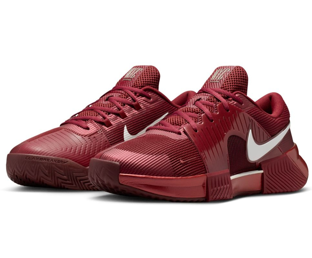 Мужские теннисные кроссовки Nike Zoom GP Challenge 1.5 Clay Premium - team red/green spark/pale beige