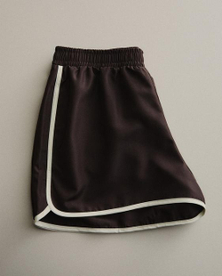 ZARA HOME СПОРТИВНЫЕ ШОРТЫ, КОРИЧНЕВЫЙ