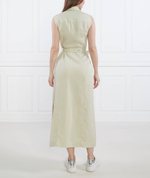 Платье с ремешком TENCEL SLEEVELESS SHIRT DRESS Calvin Klein - фисташковый(K20K205204)