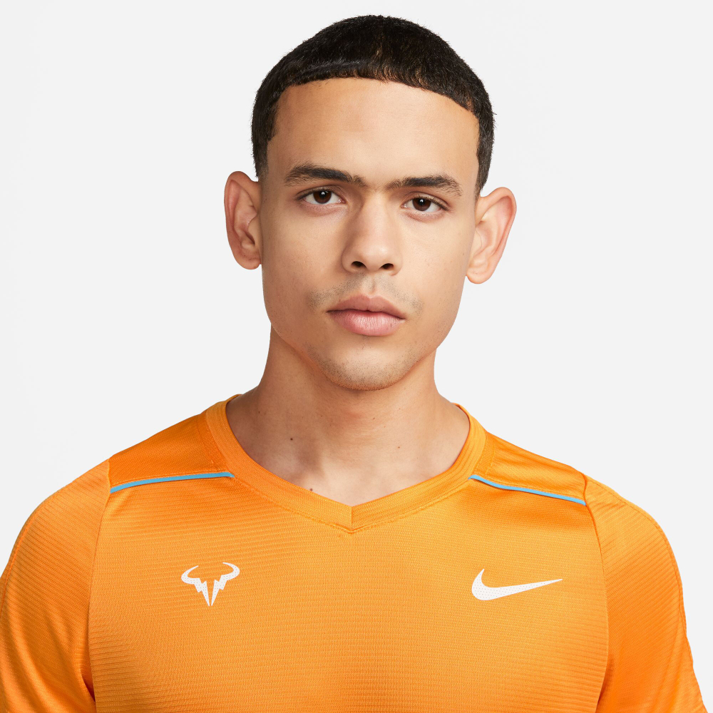 Мужское теннисное поло Nike Dri-Fit Challenger RAFA Court Polo Men - Orange