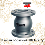Клапан обратный ЗКО-80 У