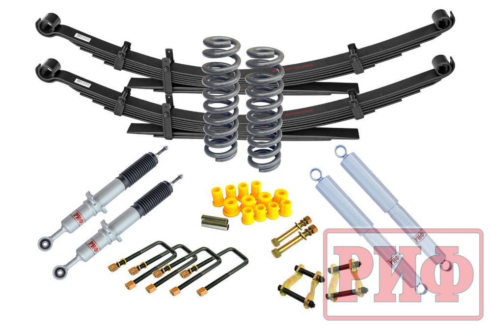 Лифт-комплект газовый Toyota Hilux 2005-2014, Sollers ST6, Jac T6 лифт 30 мм мягкий РИФ