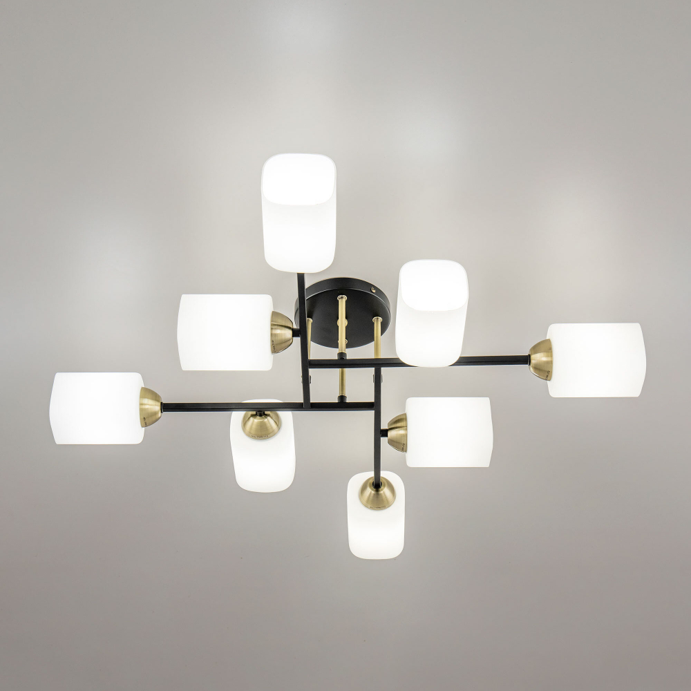 Citilux Генри CL130285 Люстра потолочная Чёрная