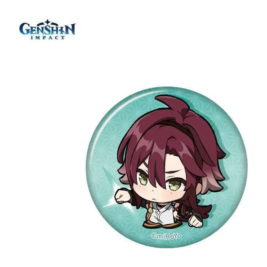 Значок Genshin Impact Chibi Expressions Shikanoin Heizou — повтор основного фото