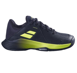 Детские теннисные кроссовки Babolat Propulse Junior 3 All Court - black/aero